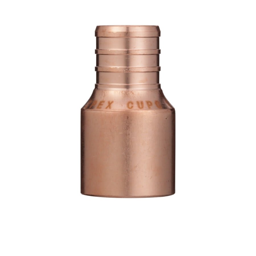 Female Adapter, 3/4 in, Crimp PEX x C, Copper