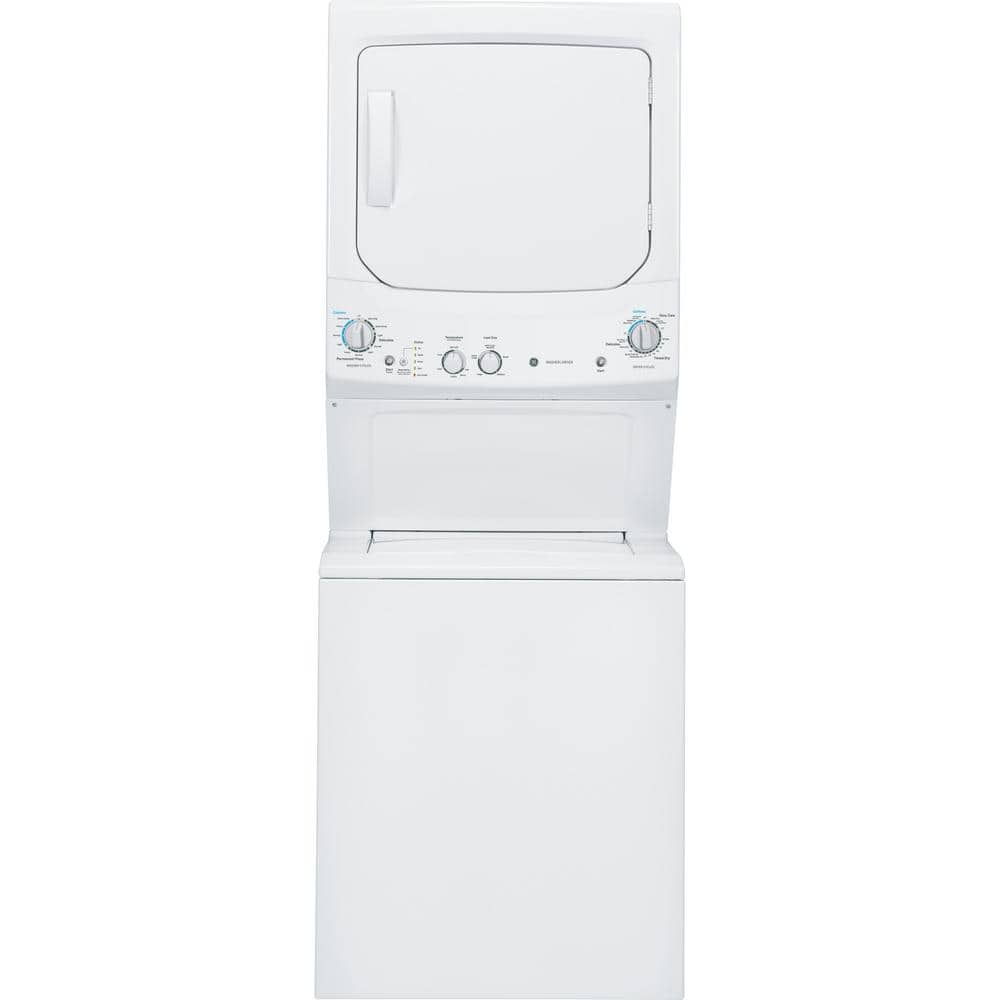 Ge Unitized Spacemaker® 3.8 Cu. Ft. Capacity Washer With Stainless Steel Basket And 5.9 Cu. Ft. Capacity Electric Dryer