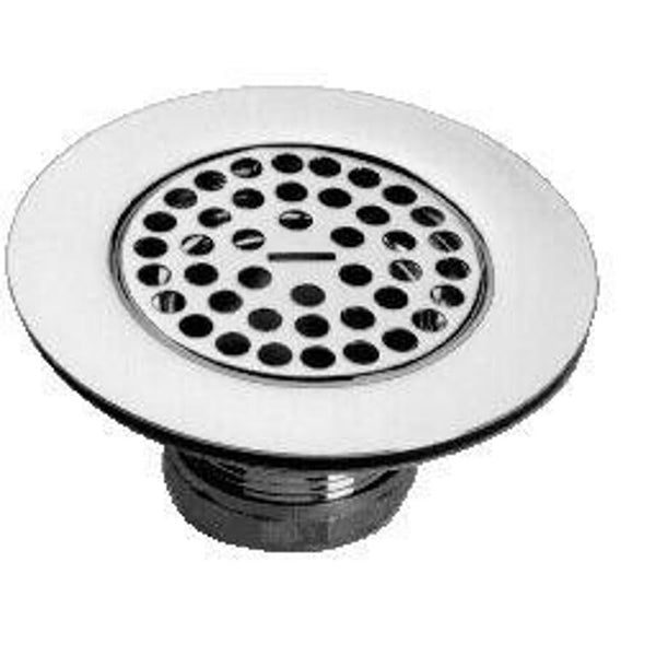 3 1/2 in, T304 Grid Drain With Tpc, Stainless Steel