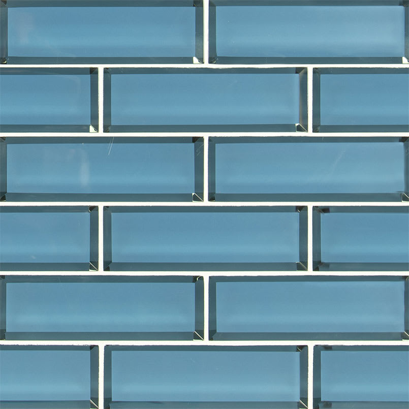 Haiku Sapphire Glass Subway Tile 2x6