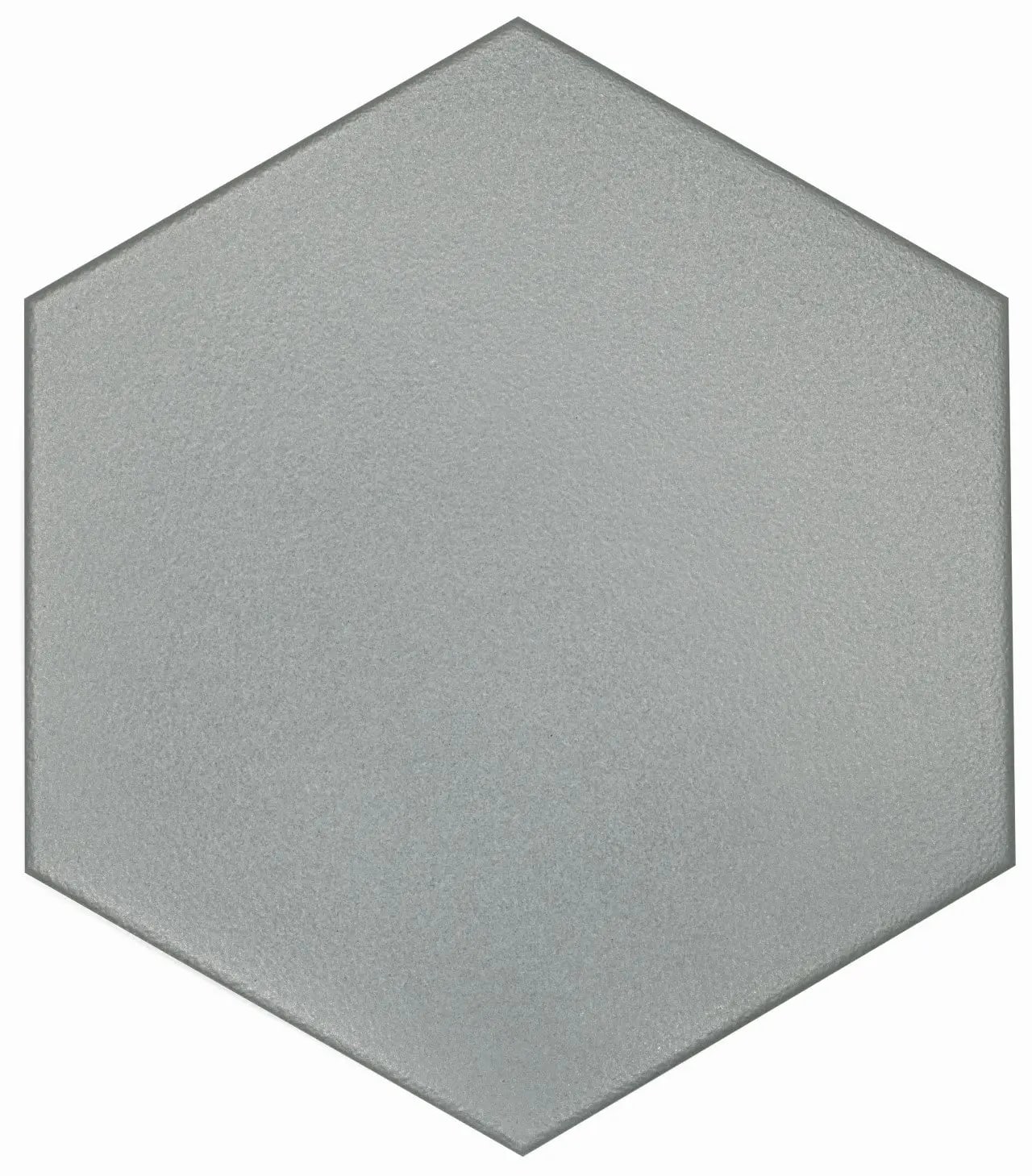 CASABLANCA SOLID GRAY 8X9 HEXAGON