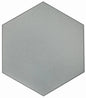 CASABLANCA SOLID GRAY 8X9 HEXAGON