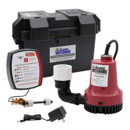 Emergency Battery Backup Sump Pump System