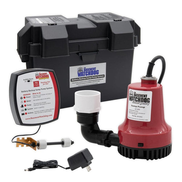 Emergency Battery Backup Sump Pump System
