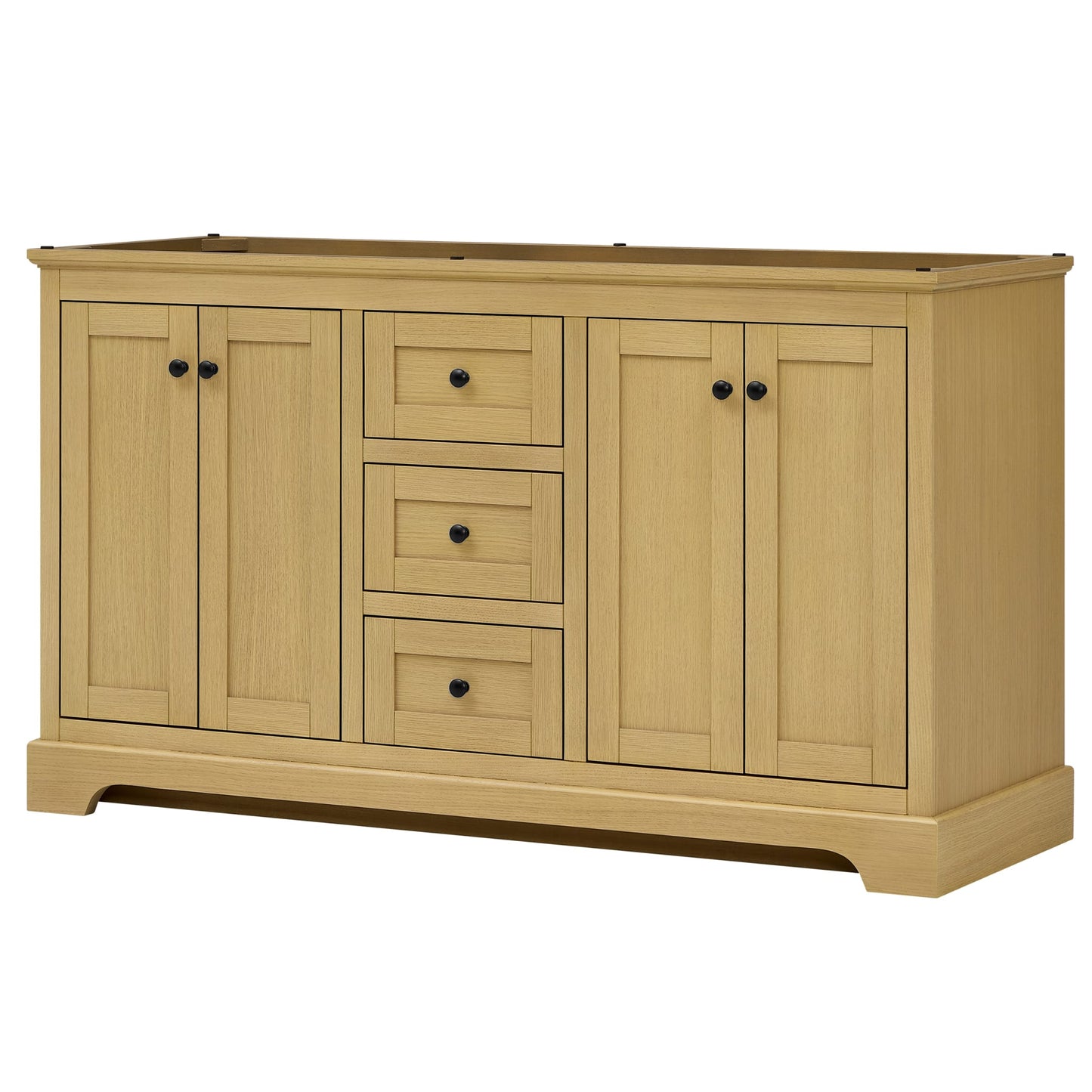 Avery Double Bathroom Vanity - 59.25W x 34.25H x 21.75D