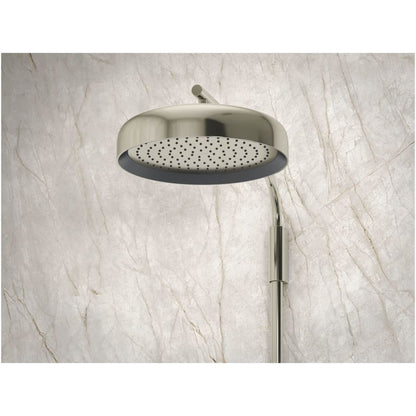 Statement 2.5 GPM Single Function Rain Shower Head with MasterClean Sprayface and Katalyst Air Induction Technology