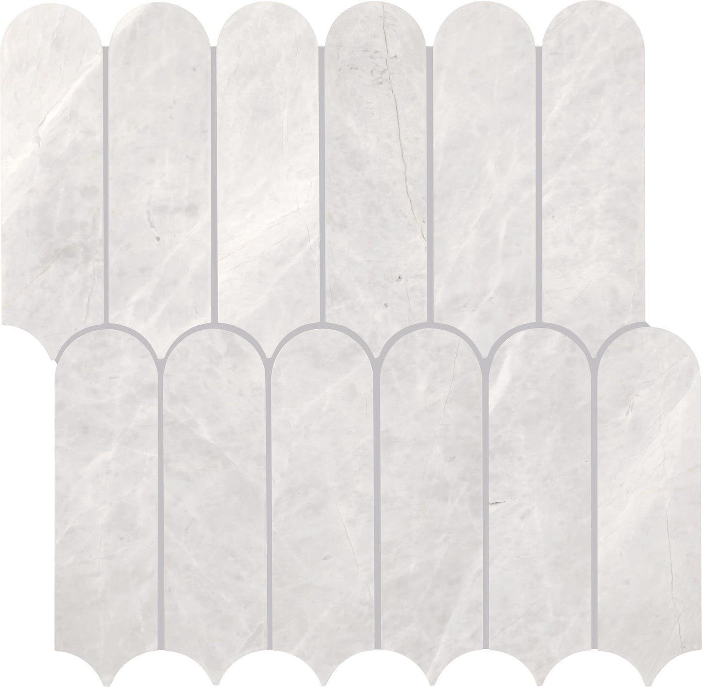 Eclessia Marble Cristallo Rectangle 12X24 Polished