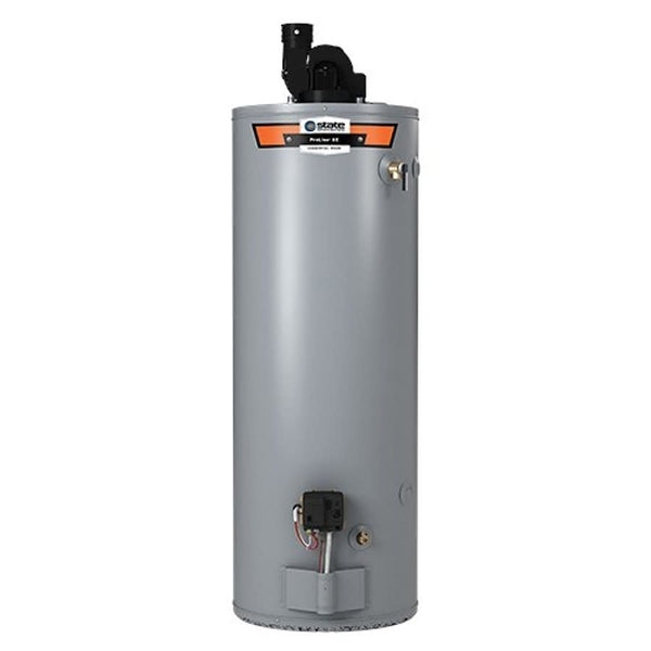Power Direct Tall Residential Water Heater, 50 gal, Natural Gas, 40 Kbtu/hr, Ultra Low NOx, 0.70 Energy Factor
