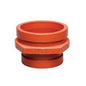 Reducer, 2-1/2 x 1-1/4 in, Groove, Ductile Iron, Enamel Painted