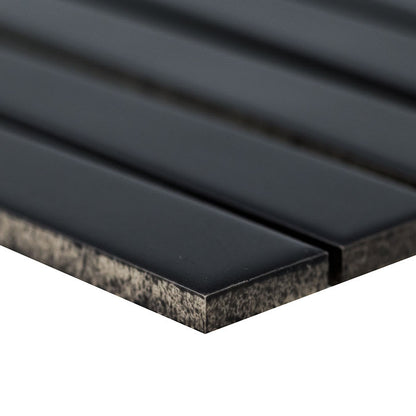 Black Matte Stack Pattern