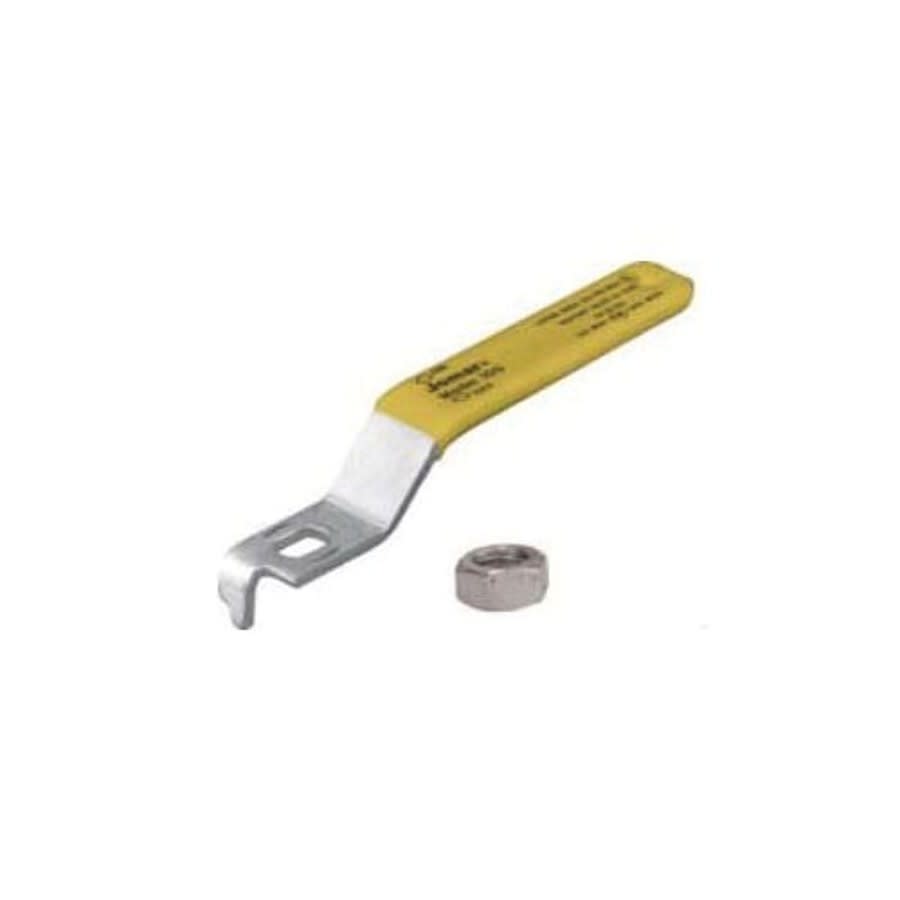 Lever Handle and Nut, For Use With 1 in, and 1-1/4 in, Ball Valve, Stainless Steel