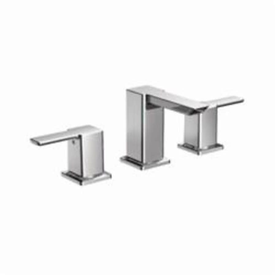 90 Degree™ Widespread Lavatory Faucet, ADA, 2 Handle, 3-Hole, 1.2 gpm, Polished Chrome