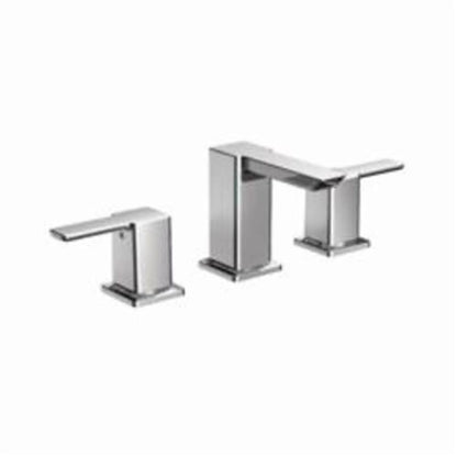 90 Degree™ Widespread Lavatory Faucet, ADA, 2 Handle, 3-Hole, 1.2 gpm, Polished Chrome