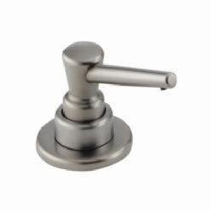 Soap Dispenser, Deck Mount, Stainless