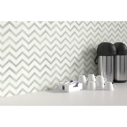 BIZOU WHITE/CREAM PL CHEV/MO