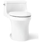 San Souci 1.28 GPF One Piece Elongated Toilet with Left Hand Lever