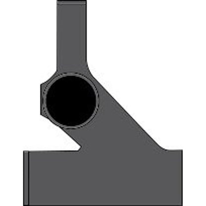 Double Extended No Hub Fitting, 4 x 2 in, No Hub, Cast Iron