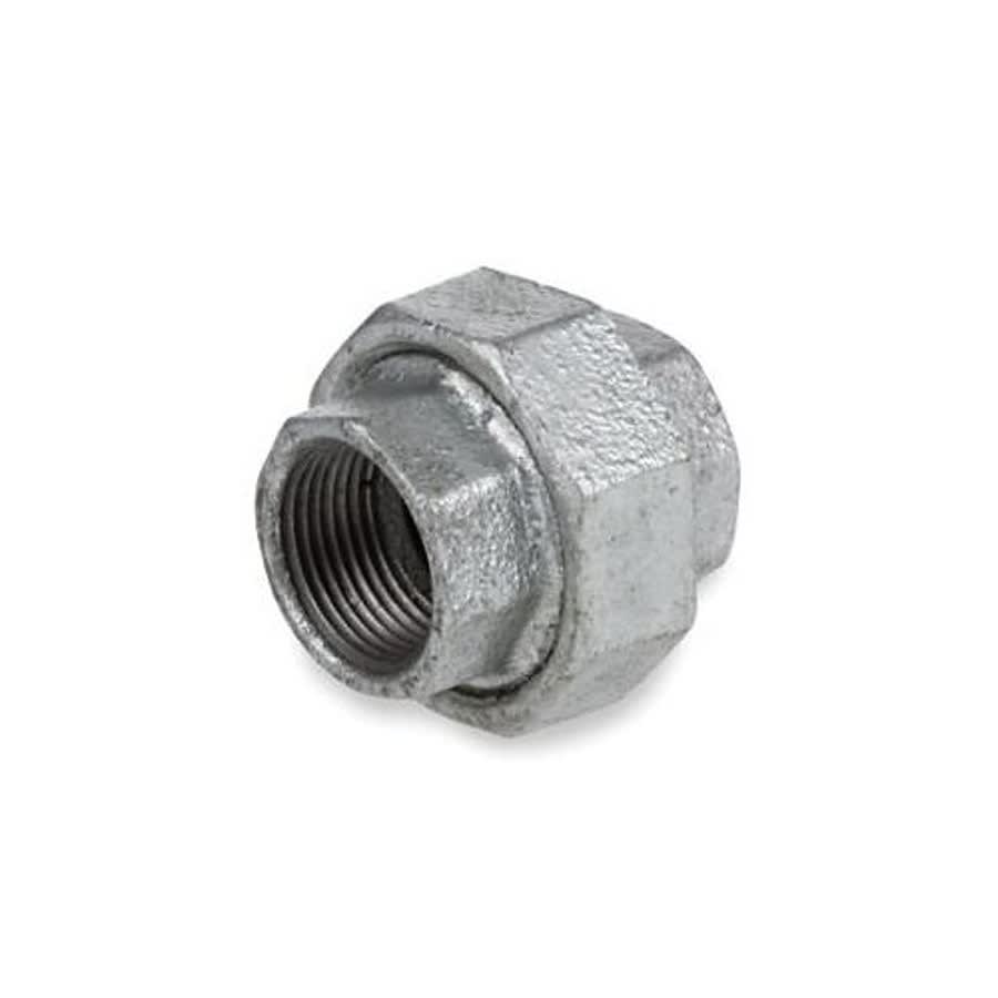 Union, 1-1/4 in, FNPT, 150 lb, Malleable Iron, Galvanized