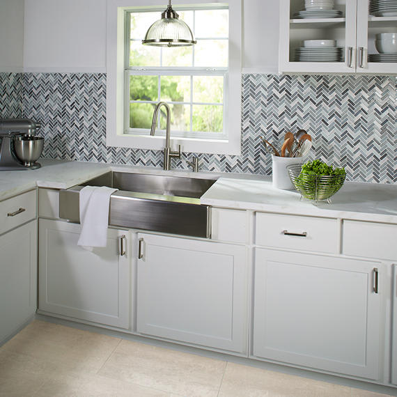 Serentina Zen Herringbone 5/8X2 Glossy