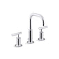 Purist® Widespread Lavatory Faucet, ADA, 2 Handle, 3-Hole, 1.2 gpm, Polished Chrome