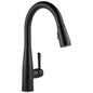 Essa® Kitchen Faucet, Deck Mount, ADA, 1 Lever Handle, 1-Hole, Matte Black