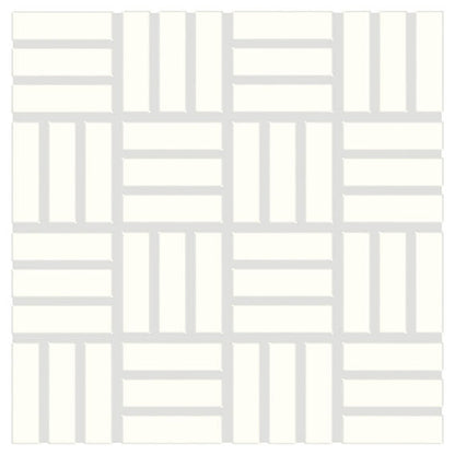 Platinum White Straight Joint 2X2 Matte