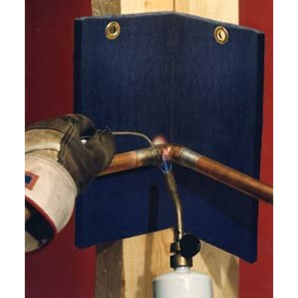 Torch-Guard® Heat Shield, 9 x 12 in, Carbon Fiber