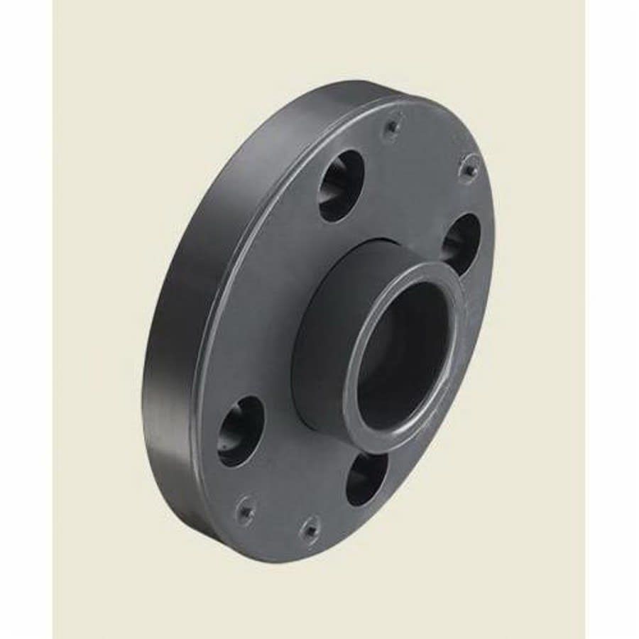 2-Piece Flange, 1 in, Socket, PVC, SCH 80/XH