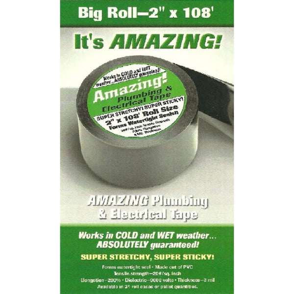 Electrical Tape, 2 in W, 108 ft L