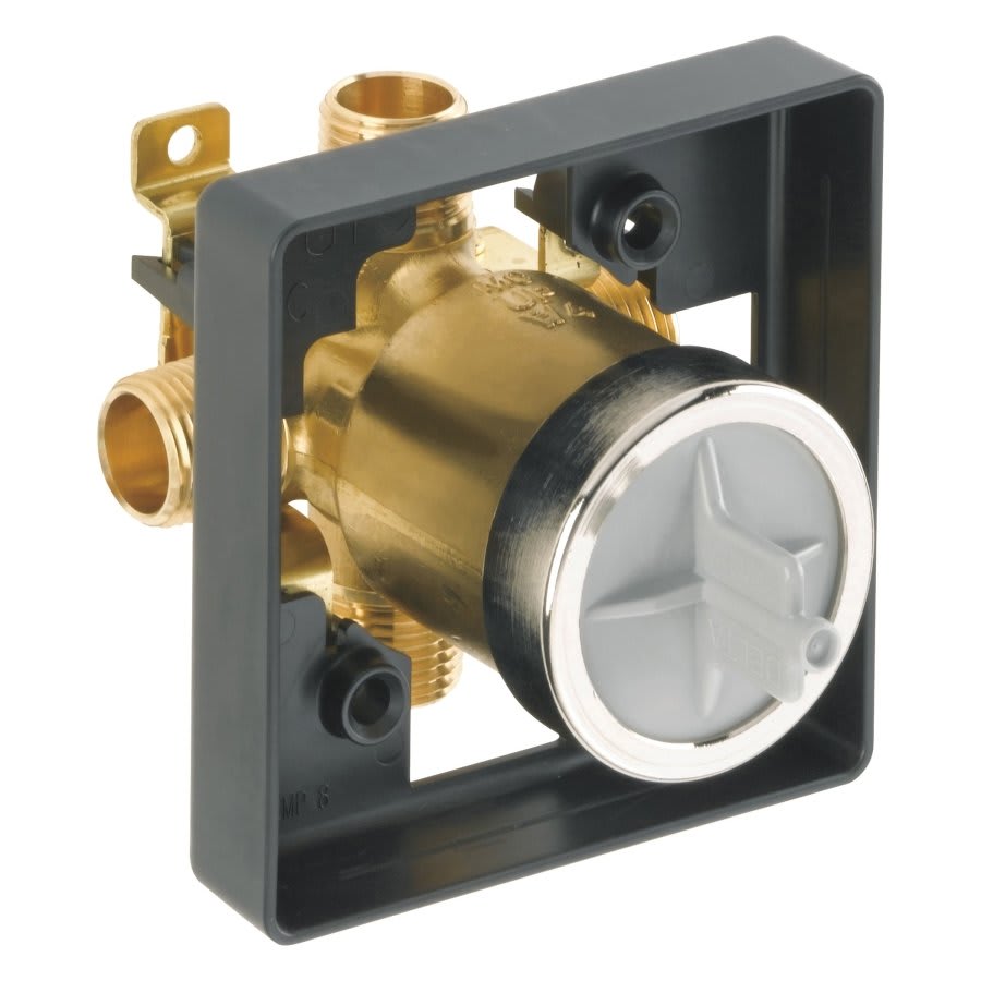 Universal Tub and Shower Rough-In Valve Body, Forged Brass Body