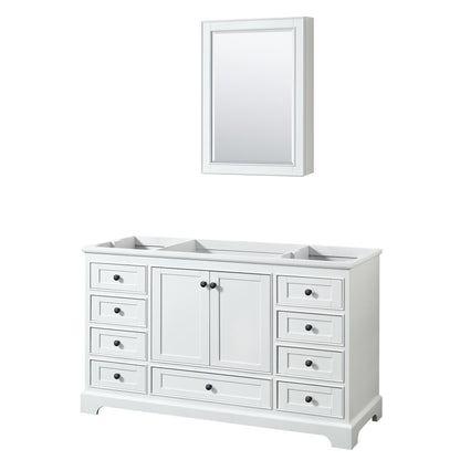 Deborah Single Bathroom Vanity - 59.25W x 34.25H x 21.5D