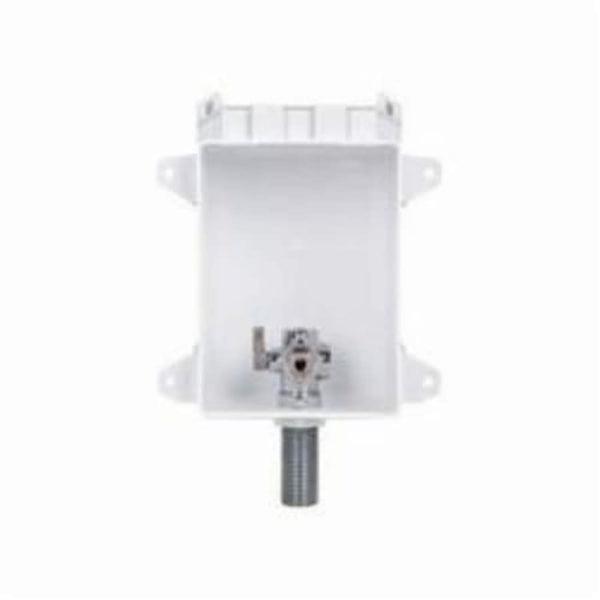 OxBox™ Ice Maker Outlet Box, 1/2 in, PEX F1960 Grip™ x 1/4 in Comp Outlet, ABS