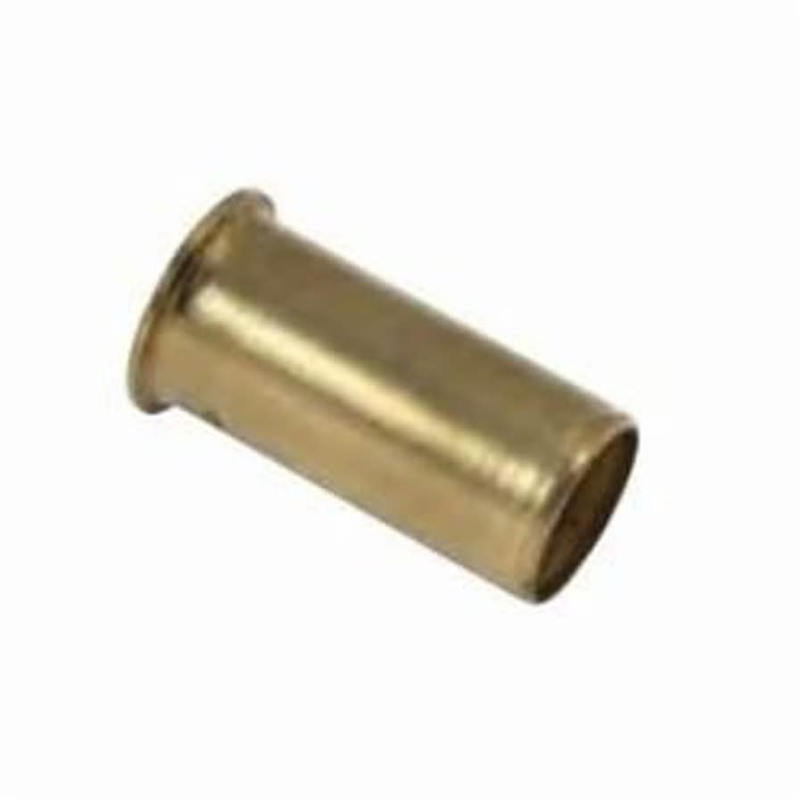 Insert, 1/2 in, Tube, Brass, Rough Brass, Domestic