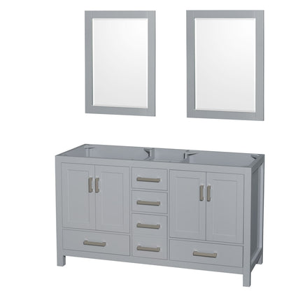 Sheffield Double Bathroom Vanity - 59W x 35H x 21.5D