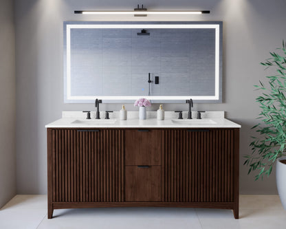 Palmilla Double Bathroom Vanity - 72W x 35H x 22D