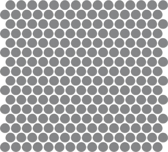 Color Wheel Mosaic Suede Gray Herringbone 1X3 Glossy