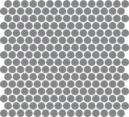 Color Wheel Mosaic Suede Gray Herringbone 1X3 Glossy
