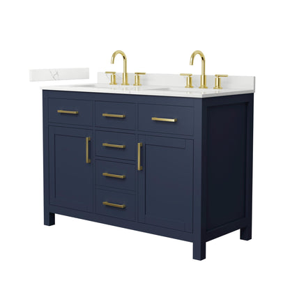 Beckett Double Bathroom Vanity - 48W x 35H x 22D