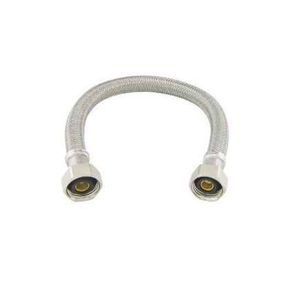 Flexible Water Supply, 1/2 in, FNPT, 36 in L, Braided Polymer
