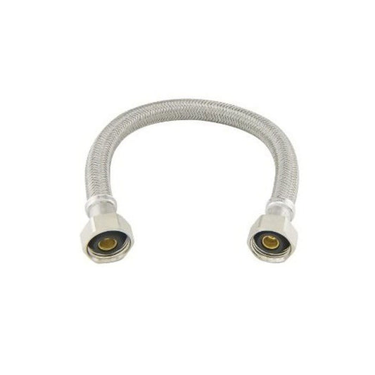 Flexible Water Supply, 1/2 in, FNPT, 36 in L, Braided Polymer
