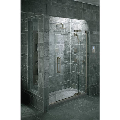 Salient 60" x 36" Shower Base with Single Threshold and Center Drain