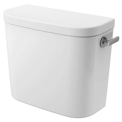 Essence Toilet Tank, Bowl Mount, 12 in Rough, ADA, Right Hand Lever, 1.28 gpf, Alpine White