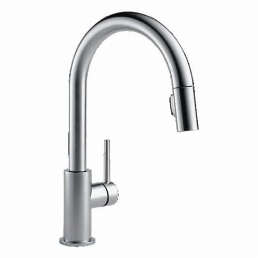 Trinsic® Kitchen Faucet, Deck Mount, ADA, 1 Lever Handle, 1-Hole, Arctic Stainless