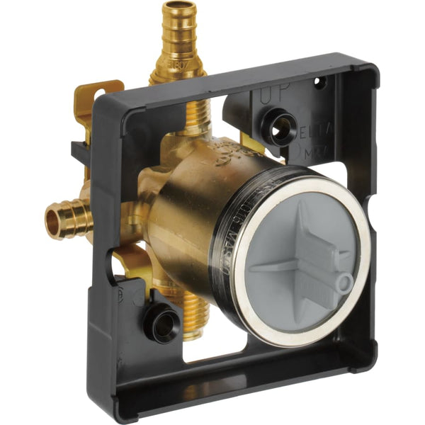0.5 PEX Crimp Shower Rough-In - No Tub Outlet