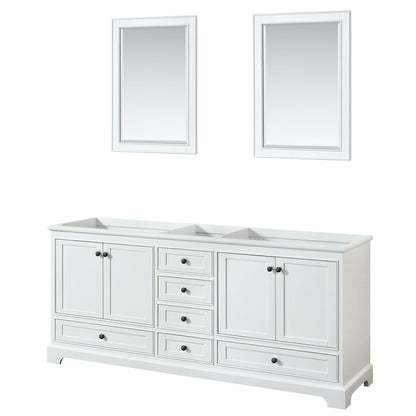 Deborah Double Bathroom Vanity - 79W x 34.25H x 21.63D
