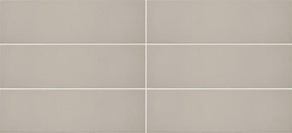 Stencil Beige Rectangle, Half Moon 4X12 Matte
