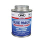 BLUE MAGIC Thread Sealant, 1/2 pt Brush Top Can Container, Paste, Blue