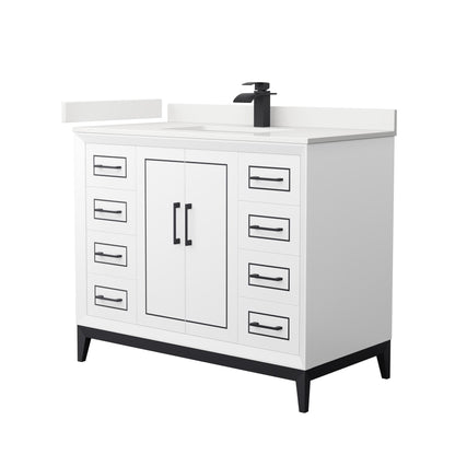 Marlena Single Bathroom Vanity - 42W x 35.25H x 22D