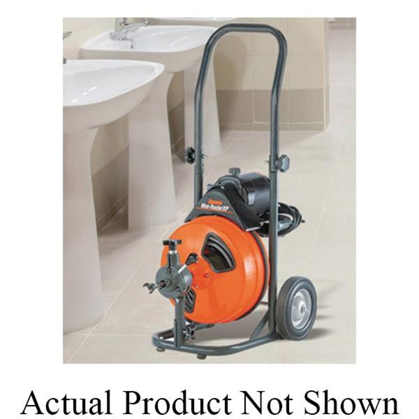 Mini-Rooter XP® Drain Snake, 1-1/4 to 4 in Drain, 1/3 hp, 3/8 in x 75 ft L Cable