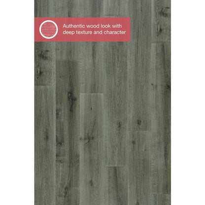 Outlast+ Montage Grey Oak 12 mm T x 7.4 in. W Waterproof Laminate Wood Flooring (19.6 sqft/case)